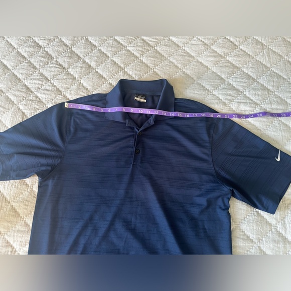 Nike Golf Dri-Fit Polo Shirt - Navy - Size Large - Picture 4 of 7